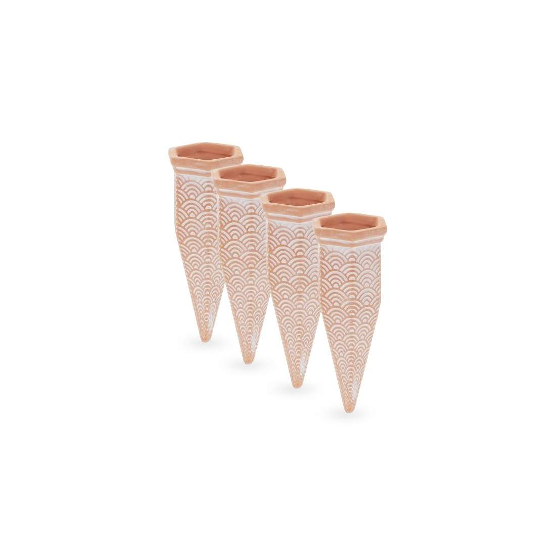 Set med 4 lervattningsspikar | Mode & Accessoarer - Kläder - Skor | Pryloteket