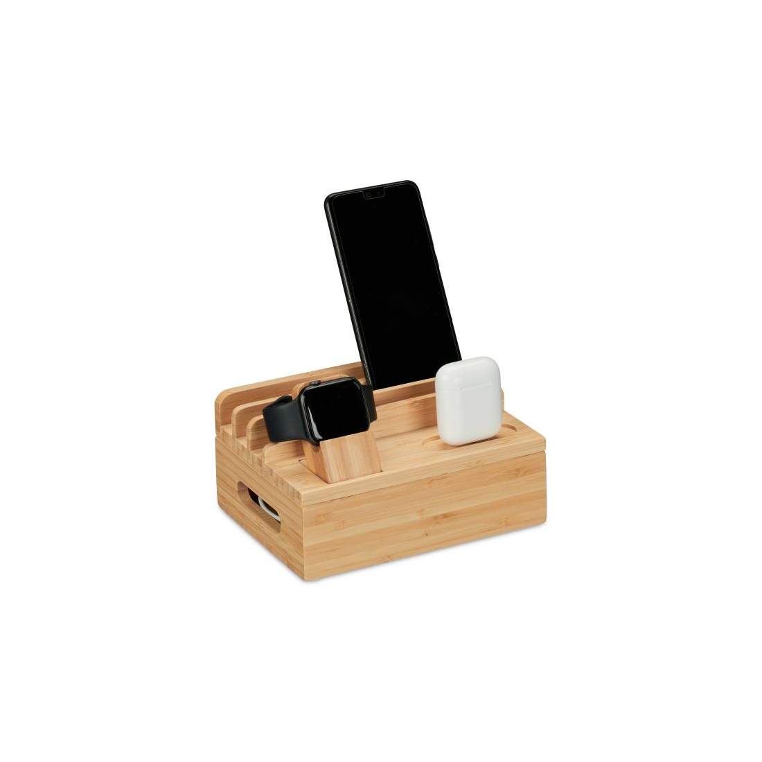 Laddningsstation för bambu | Elektronik - Tillbehör Mobil & Surfplatta - Mobiltillbehör - Mobilkablar - Tillbehör | Pryloteket