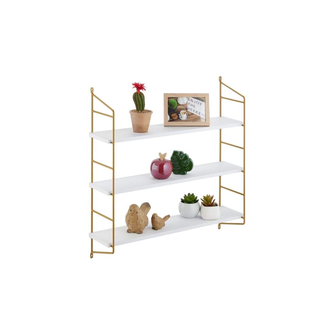 Hängande 3-vånings vägghylla | Hem & Hobby - Hem & Hushåll - Sovrum | Pryloteket