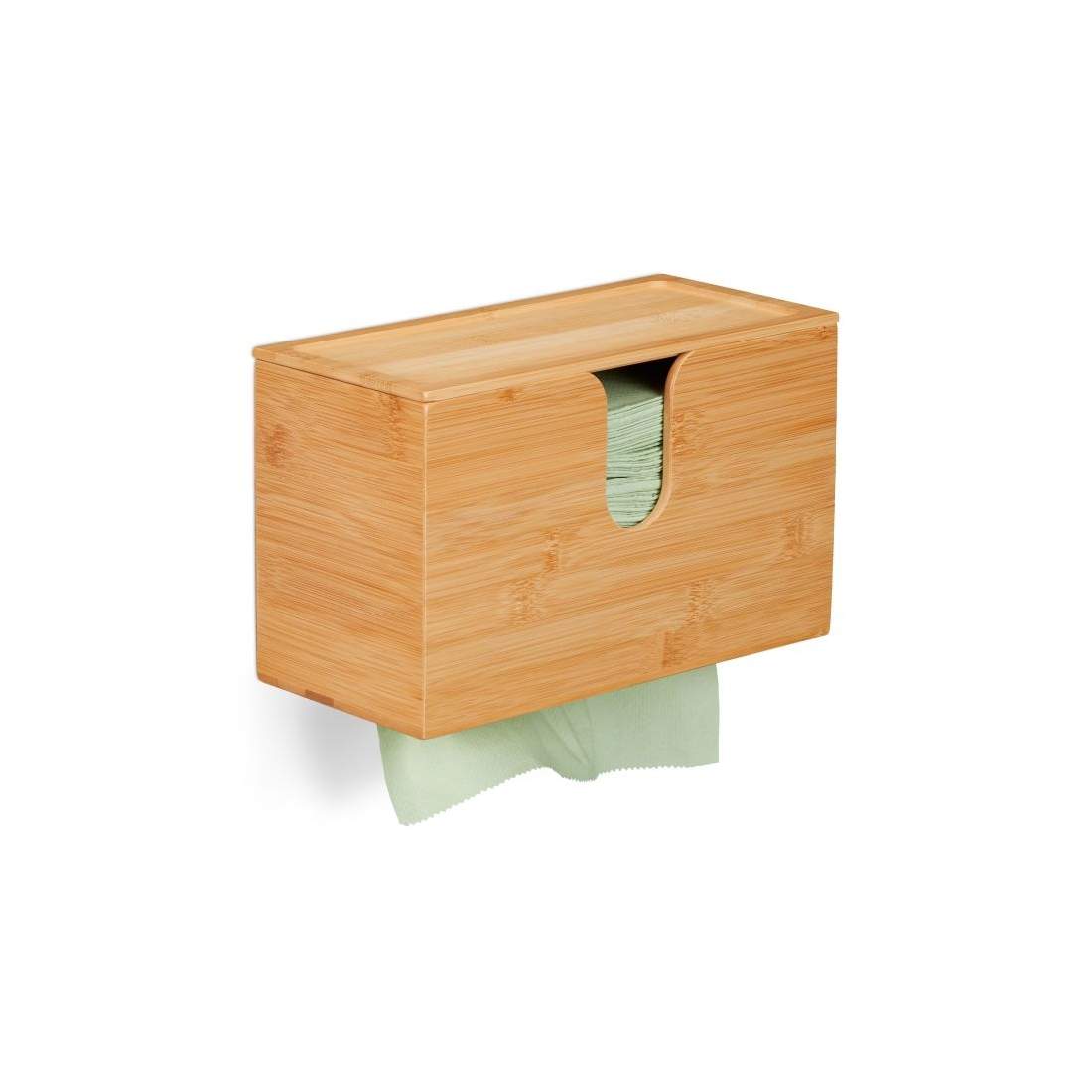 Pappershandduksautomat Bambu Med Lock | Hem & Hobby - Hem & Hushåll - Textil - Handdukar | Pryloteket