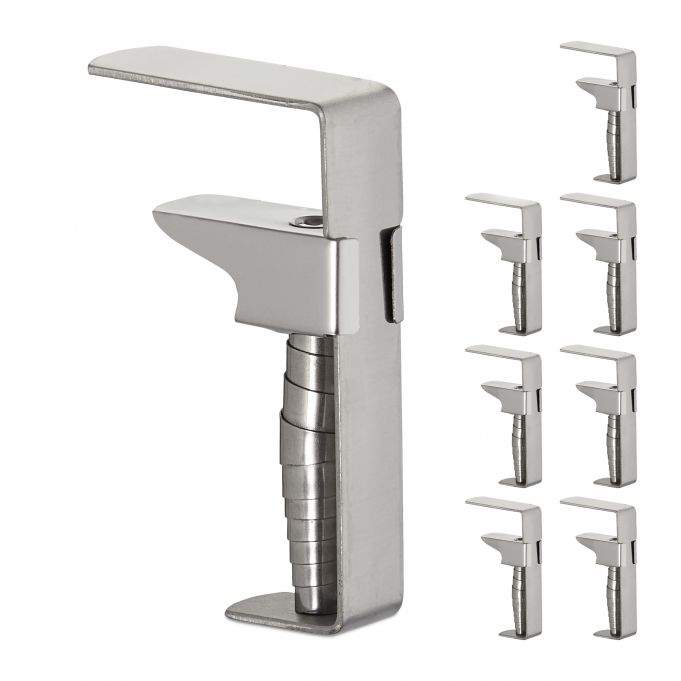 Sæt med 8 stofclips