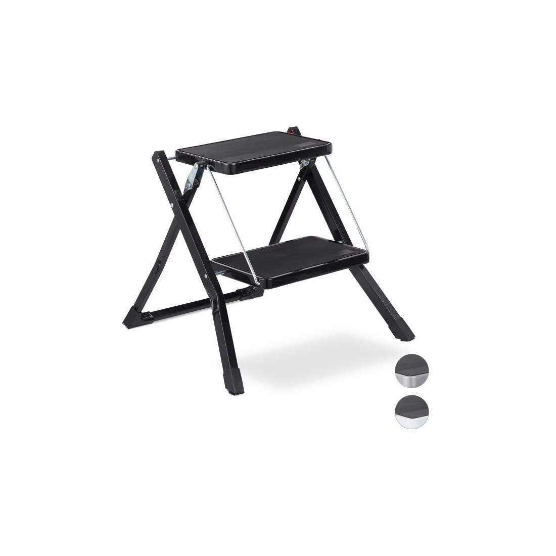 2-stegs hopfällbar stegstege | Hem & Hobby - Resa & Semester - Organisering | Pryloteket