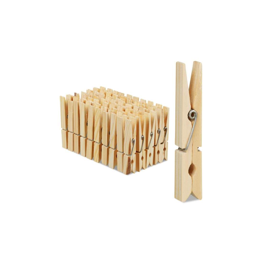 Tvättpinnar träset om 100 st | Hem & Hobby - Hem & Hushåll - Textil | Pryloteket