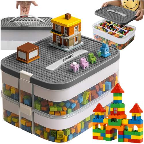 Building Block Box - 2 niveauer Kruzzel 25756