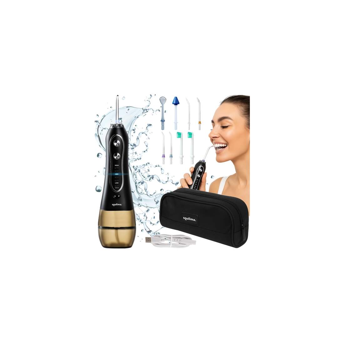 Soulima 25397 sladdlös tandspolare | Hälsa & Skönhet - Personvård - Hygien | Pryloteket