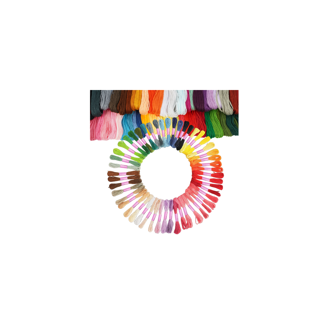 Floss - broderi set 50 färger 25680 | Mode & Accessoarer - Smycken, Smyckesset & Tillbehör - Armband | Pryloteket