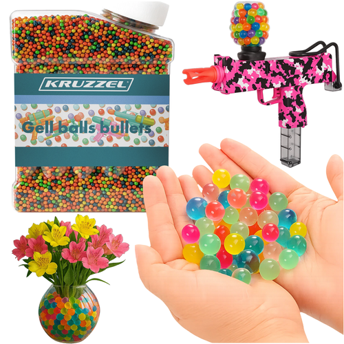 Gelkulor 50000 st Kruzzel 25831 | Elektronik - Tillbehör Mobil & Surfplatta - Mobiltillbehör - Mobilkablar - Tillbehör | Pryloteket