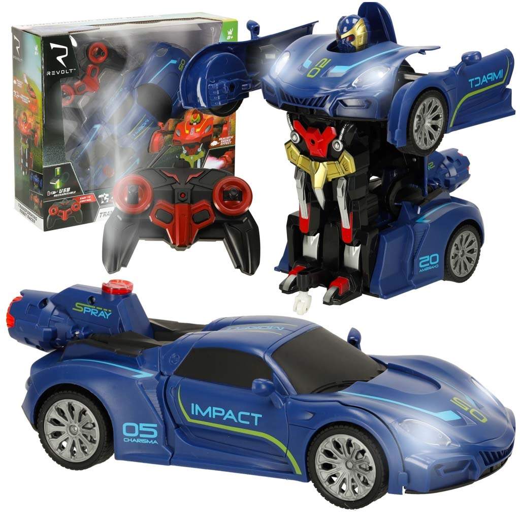 Transformer Revolt TRANSFORMERENDE ROBOT RACER nobie