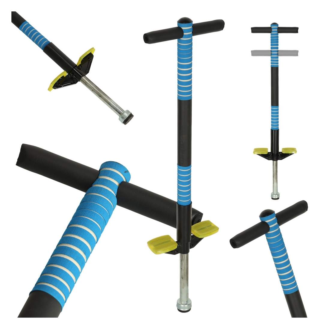 Justerbar pogostick blå | Hem & Hobby | Pryloteket