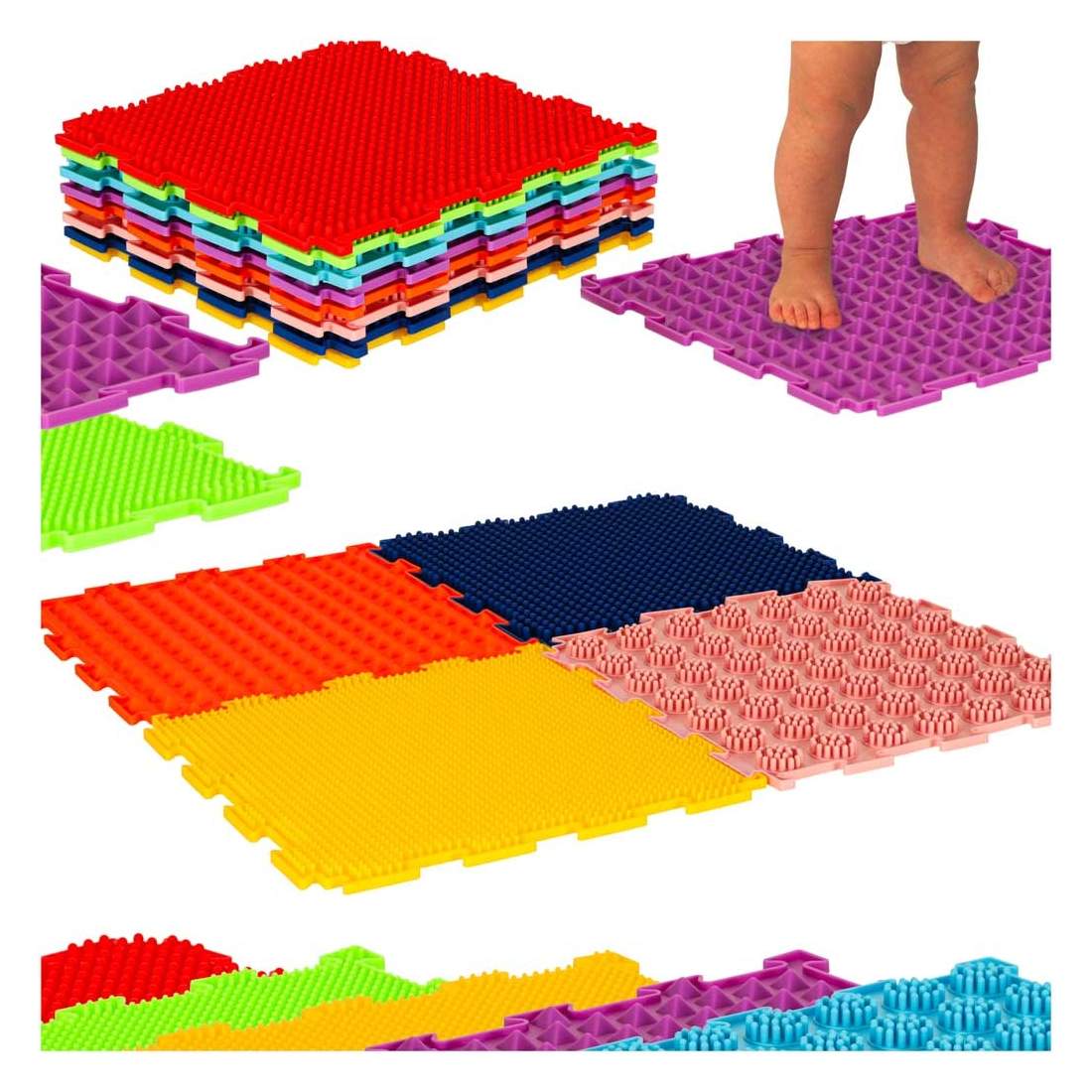 Ortopedisk matta sensorisk pussel fotmassage | Hälsa & Skönhet - Fotvård - Fotmassage | Pryloteket