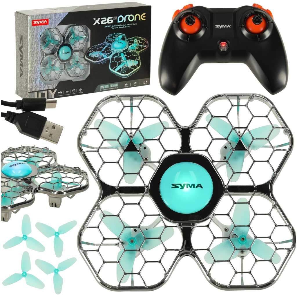 Syma X26PRO 2.4GHz Wi-Fi RC drone sort