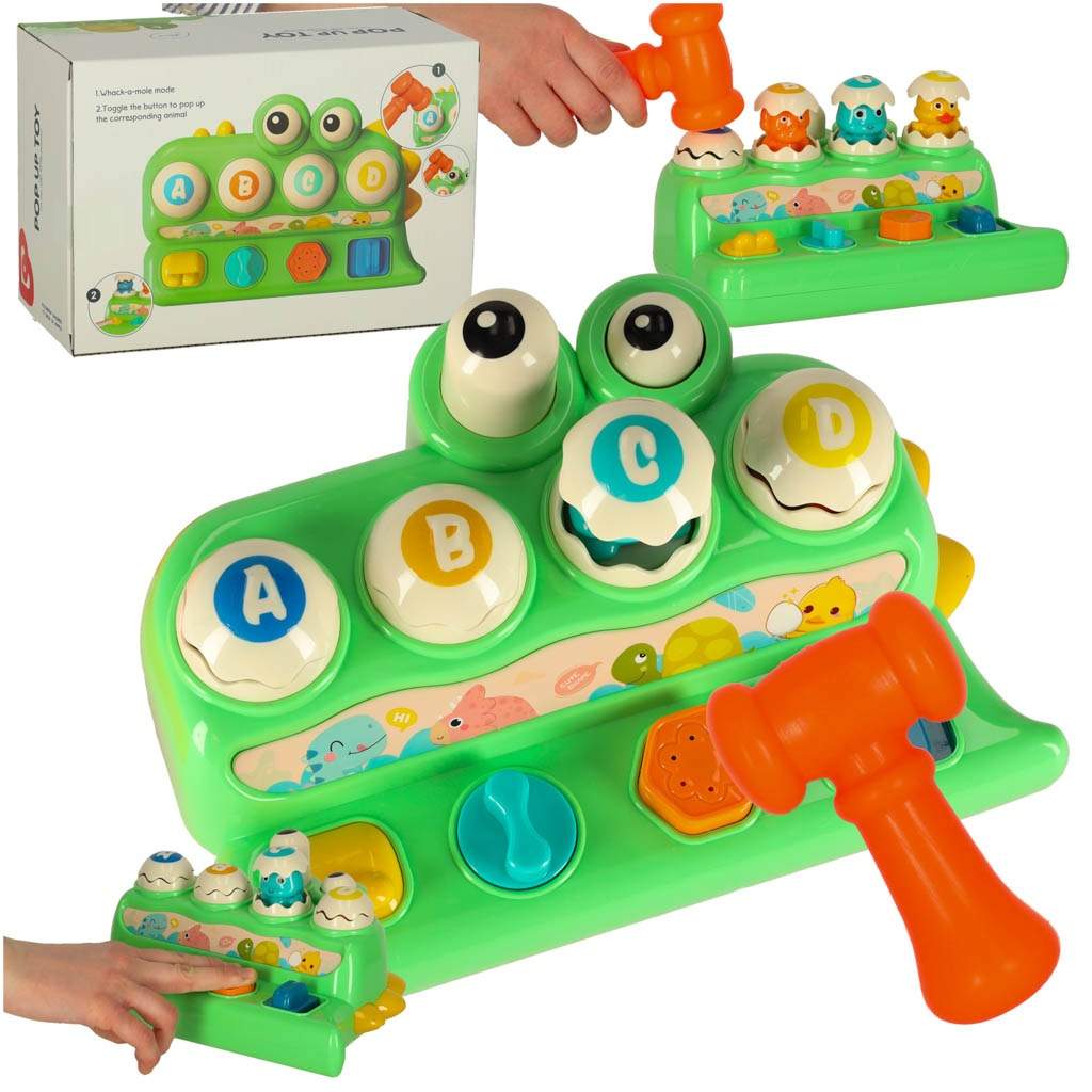 Punching dinosaur arkadespil