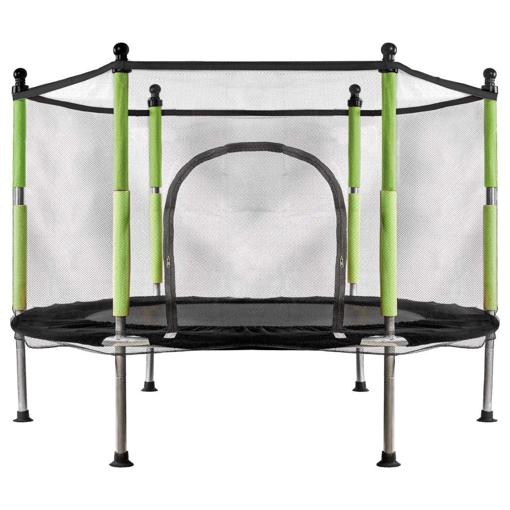 Børnehavetrampolinnet 140 cm grønt