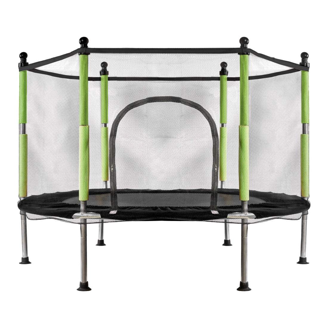 Trädgårdstrampolinnät för barn 140 cm grönt | Hem & Hobby | Pryloteket