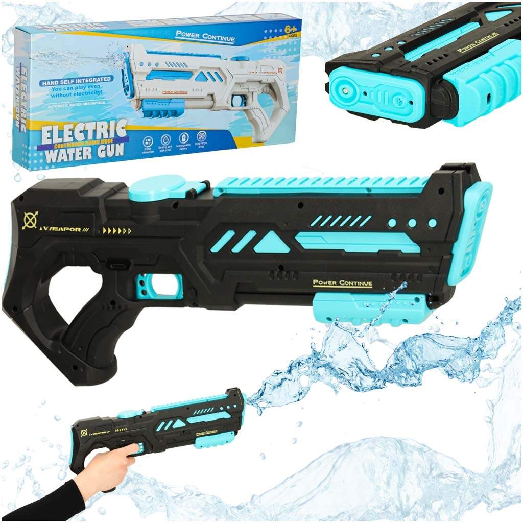 Elektrisk vandpistol sort