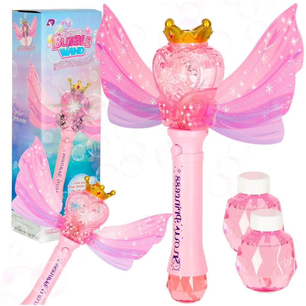 Princess wand sæbeboblemaskine