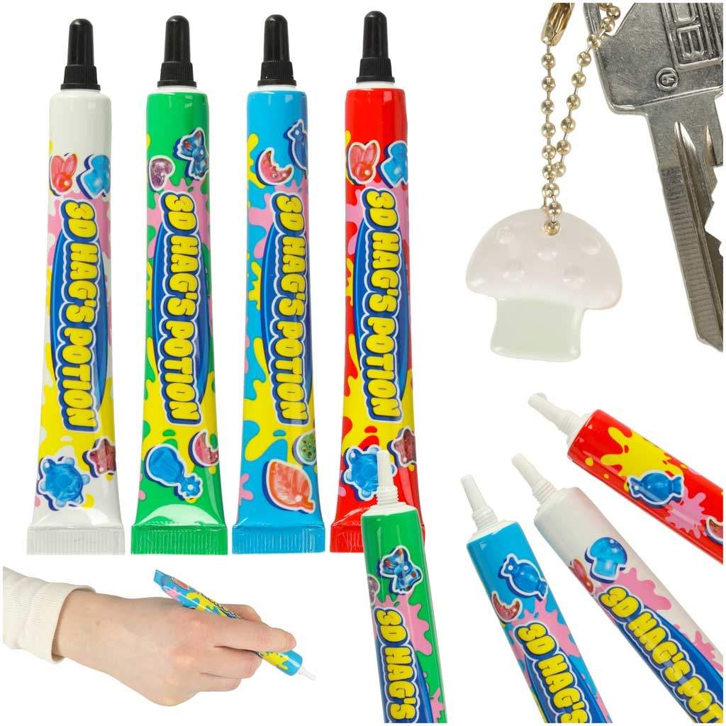 Magisk lim til kreativt sæt 4 stk.