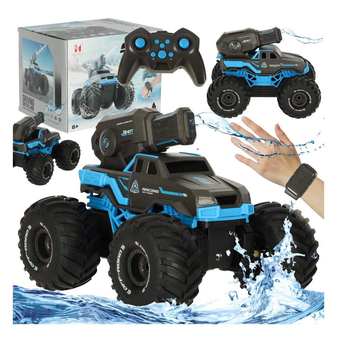 RC-bil som kör på vattentät blått | Hem & Hobby | Pryloteket