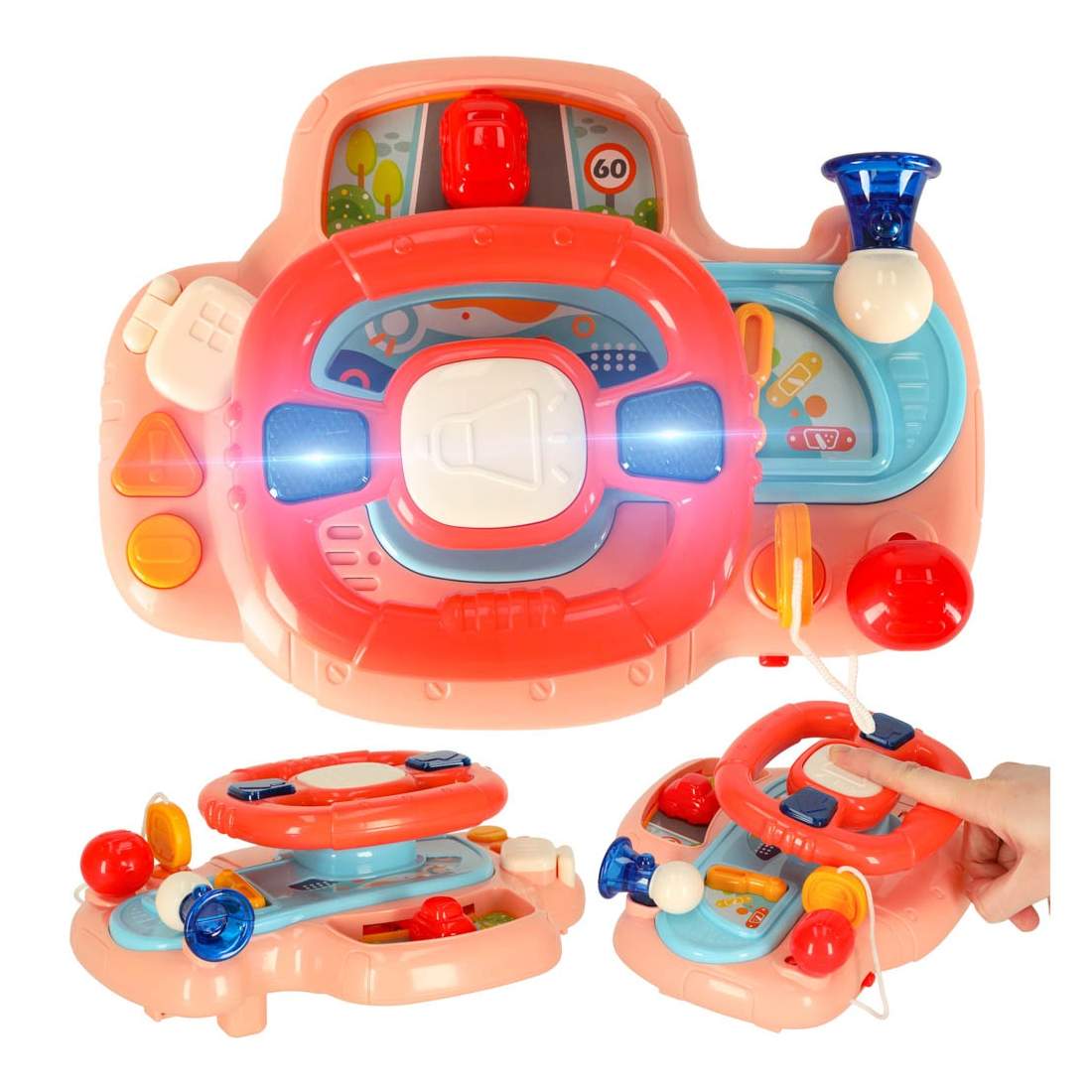 Interaktiv rattmusik låter rosa | Hem & Hobby | Pryloteket