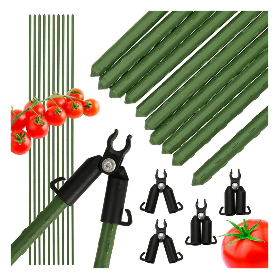 Tomatplanta påle 120 cm 10 st | Hem & Hobby | Pryloteket