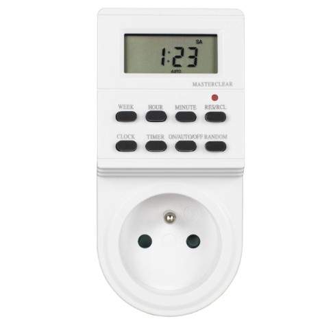 Timer digital tænd/sluk-knap TS-EF1-2 VA0173 Vayox