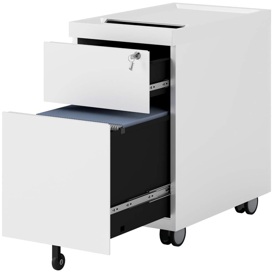 Arkivskåp med dubbellås, hängmapp, pulverlackerat stål, 30x50x53,5 cm, vit | Elektronik - Tillbehör Mobil & Surfplatta - Skärmskydd - LG | Pryloteket