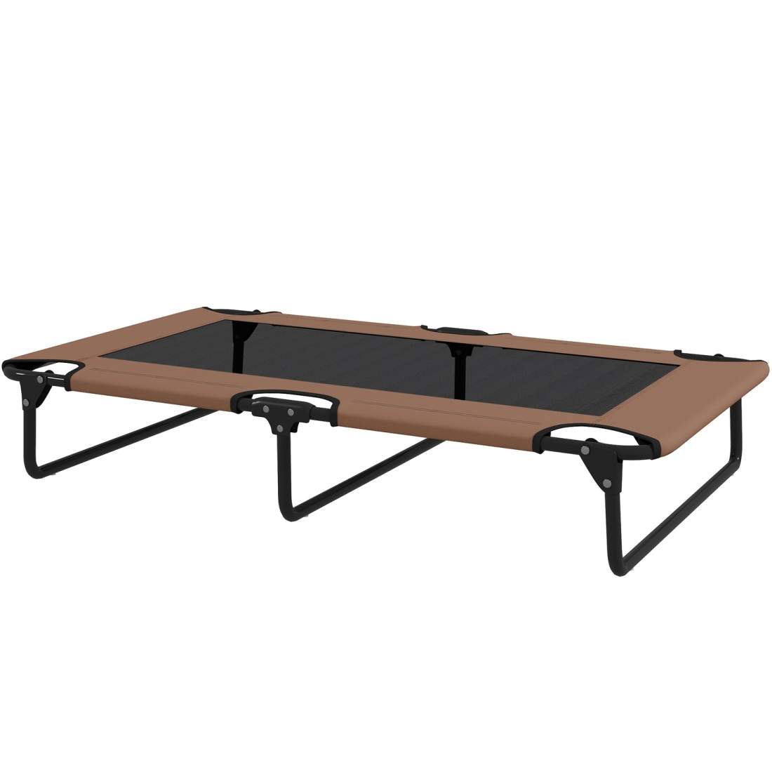 Bärbar förhöjd hundsäng, upphöjd husdjurssäng med andningsbart nät, för stora hundar, kaffe | Hem & Hobby - Husdjur - Hund - Hundsäng | Pryloteket