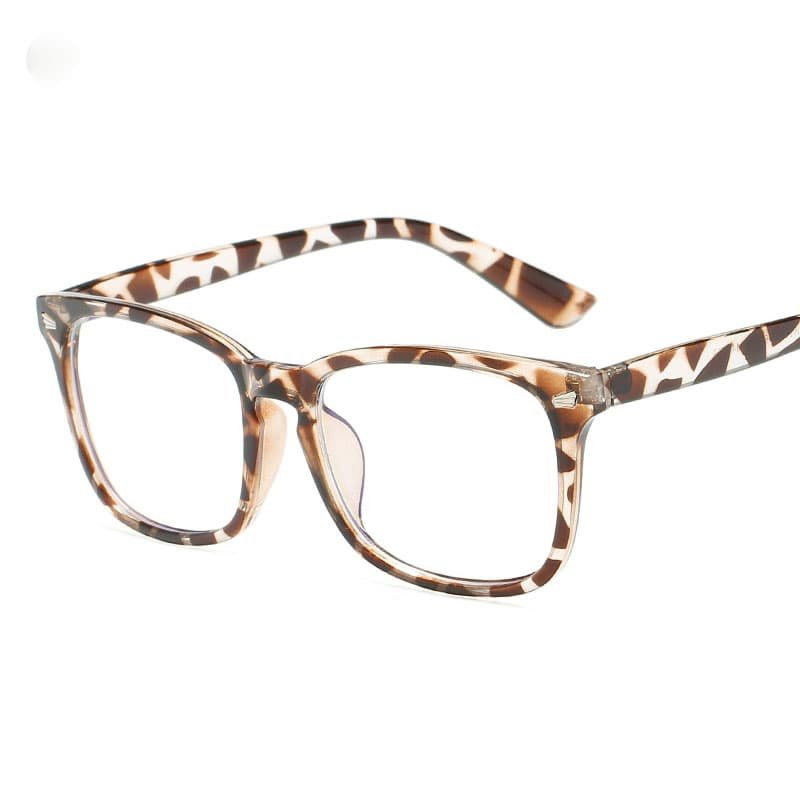 Anti blåt lys / Anti Blue Light Briller - Girafmønstret