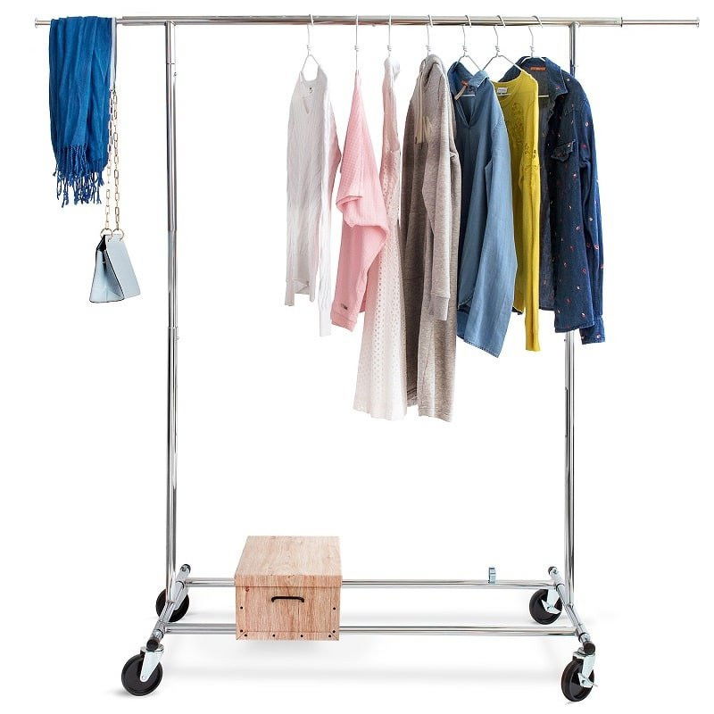 Tatkraft, Drogo - Tøjstativ med hjul