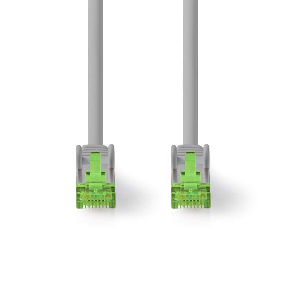 Cat 8.1 nätverkskabel S/FTP RJ45 hane RJ45 hane 15.0 m Rund LSZH Grå Label | Hem & Hobby | Pryloteket