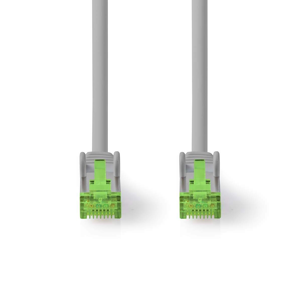 Nedis - Cat 8.1 netværkskabel | S/FTP | RJ45 Han | RJ45 Han | 15.0 m | Runde | LSZH | Grå | Label - CCGL85520GY150
