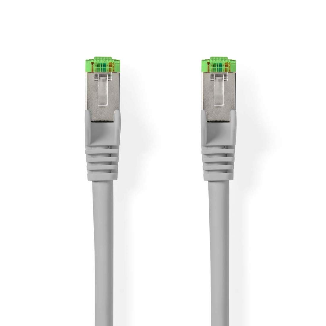 Cat 8.1 nätverkskabel S/FTP RJ45 hane RJ45 hane 20.0 m Rund LSZH Grå Label | Hem & Hobby | Pryloteket