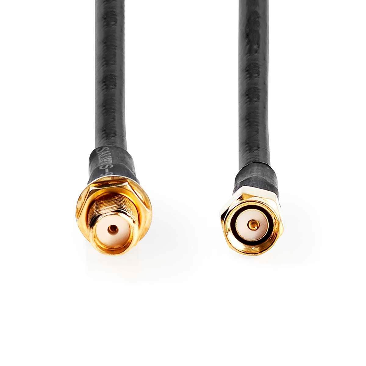 Alternativ bild 1 för Nedis SMA Cable | SMA Male | SMA Female | Gold Plated | 50 Ohm