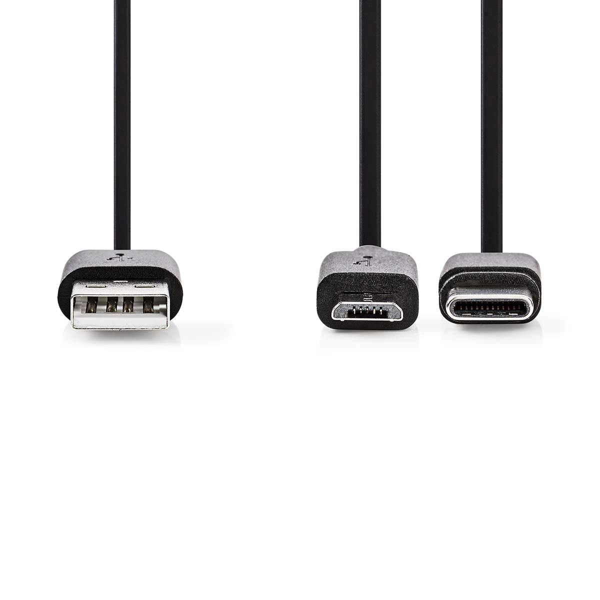 Alternativ bild 1 för Nedis CCGL60610BK10 USB cable