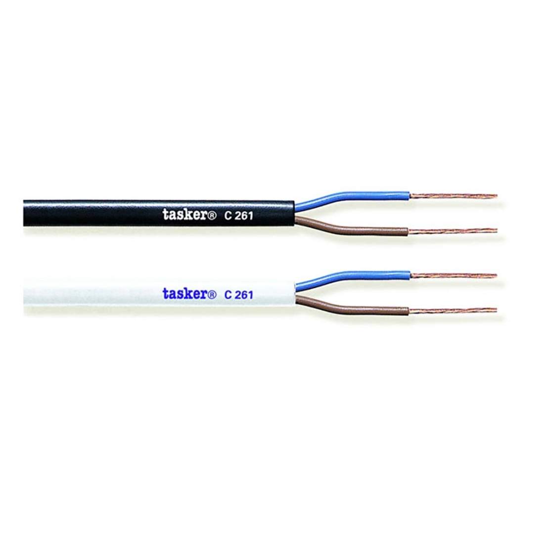 Strömkabel på Rulle 2x 0.75 mm² 100 m Svart | Hem & Hobby - Hem & Hushåll - Kök | Pryloteket