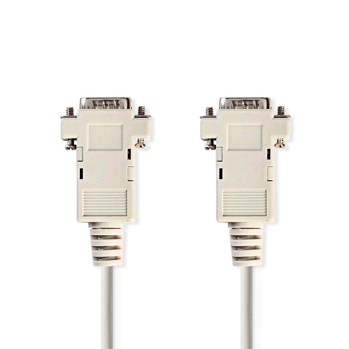 VGA-kabel | VGA Han | VGA Han | Nikkelplateret | Maksimal opløsning: 1024x768 | 2.00 m | Runde | ABS | Elfenben | Label