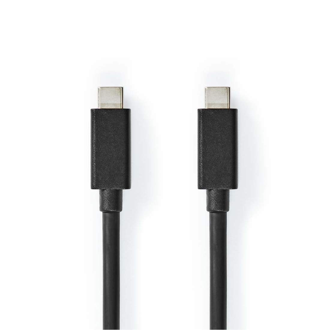 USB-kabel USB 3.2 Gen 2x2 USB-C™ Hane USB-C™ Hane 100 W 4K@60Hz 20 Gbps Nickelplaterad 1.00 m Rund PVC Sva | Elektronik | Pryloteket