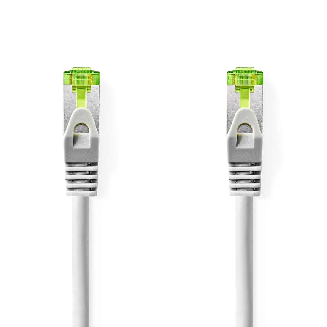 CAT7 nätverkskabel S/FTP RJ45 hane RJ45 hane 2.00 m Snagless Rund LSZH Grå Label | Hem & Hobby | Pryloteket