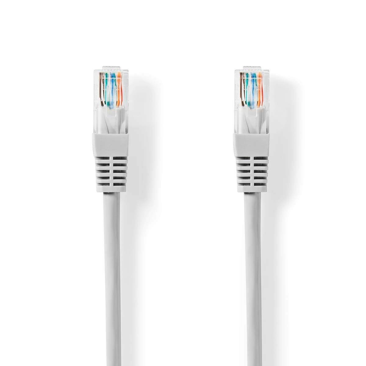 CAT5e netværkskabel | U/UTP | RJ45 Han | RJ45 Han | 2.00 m | Runde | PVC | Grå | Label