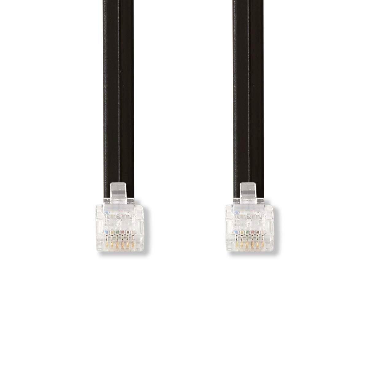 Alternativ bild 1 för Nedis TCGL90300BK10 telephone cable