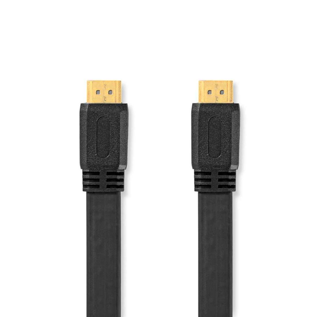 High Speed ​​HDMI ™ kabel med Ethernet HDMI™ Kontakt HDMI™ Kontakt 4K@30Hz 10.2 Gbps 10.0 m Platt PVC Svart La | Elektronik - Kablar & Adaptrar - Adaptrar & Signalomvandlare - Video | Pryloteket
