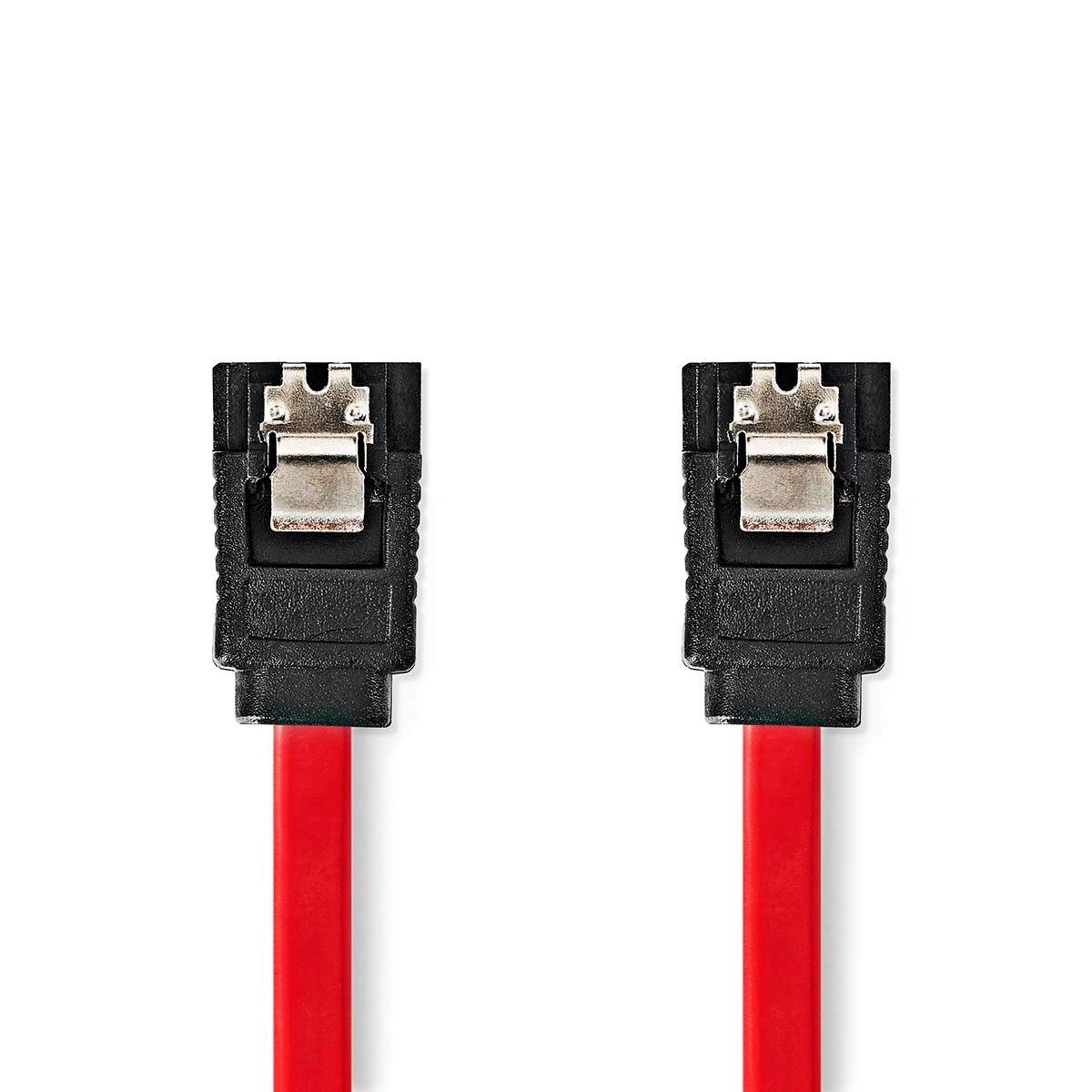 SATA kabel 3 Gbps SATA 7-Pin Hona SATA 7-Pin Hona Nickelplaterad 0.50 m Platt PVC Röd Låda | Hem & Hobby | Pryloteket