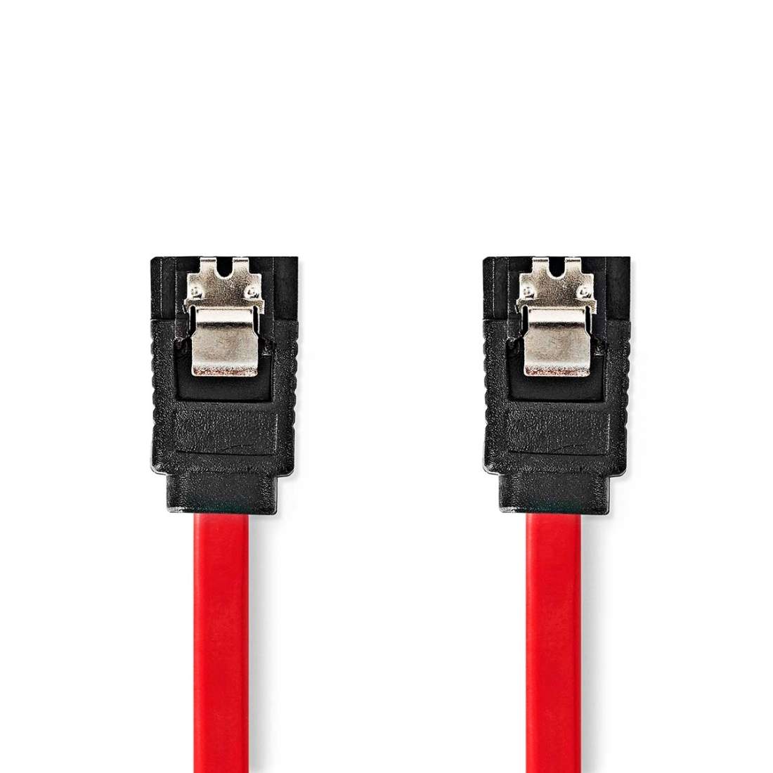 SATA kabel 1.5 Gbps SATA 7-Pin Hona SATA 7-Pin Hona Nickelplaterad 0.50 m Platt PVC Röd Låda | Hem & Hobby | Pryloteket