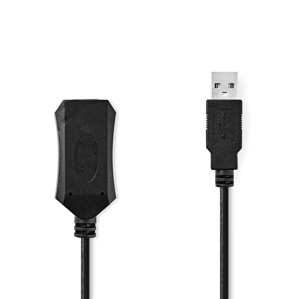 Aktiv USB-kabel USB 2.0 USB-A Hane USB-A Hona 480 Mbps 5.00 m Rund Nickelplaterad PVC Koppar Label | Elektronik - Kablar & Adaptrar - Kablar | Pryloteket