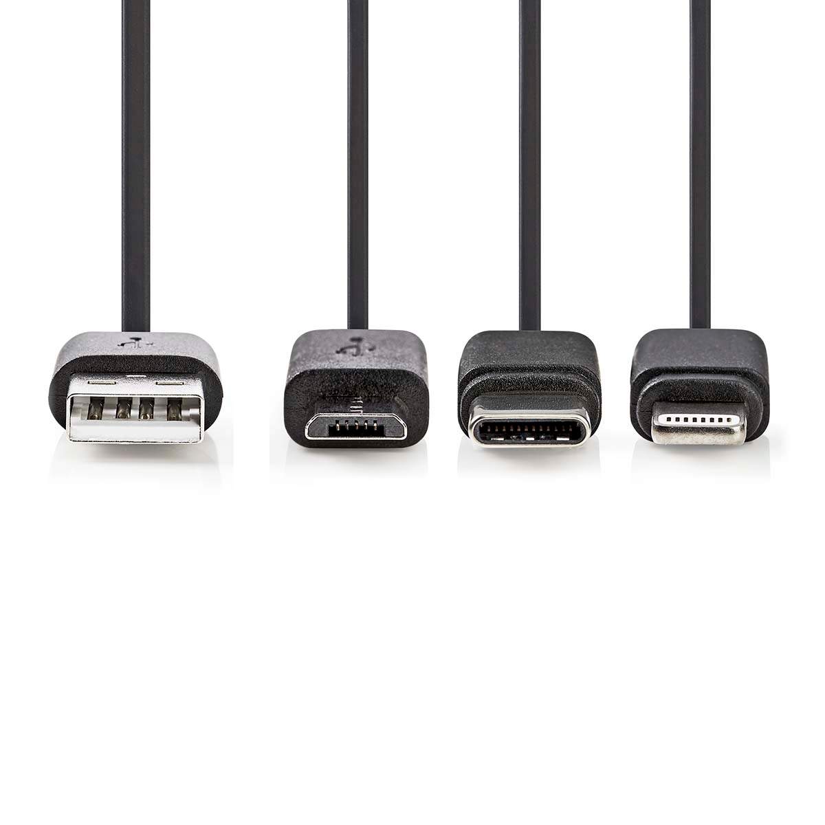 Alternativ bild 1 för Nedis CCGL60620BK10 USB cable