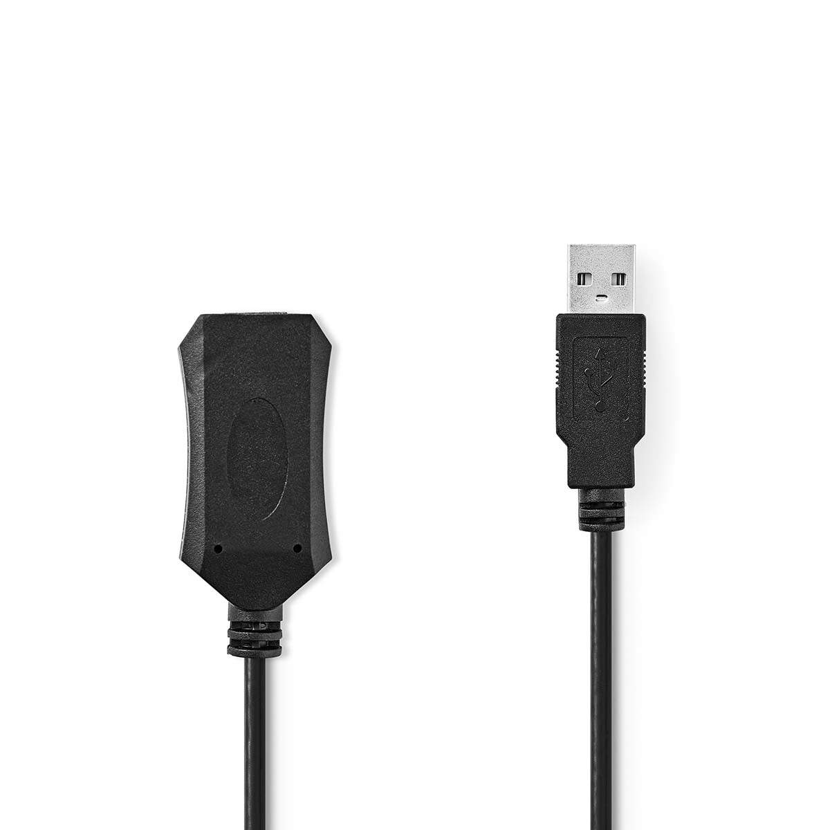 Aktiv USB-kabel USB 2.0 USB-A Hane USB-A Hona 480 Mbps 20.0 m Rund Nickelplaterad PVC Koppar Label | Elektronik - Kablar & Adaptrar - Kablar | Pryloteket