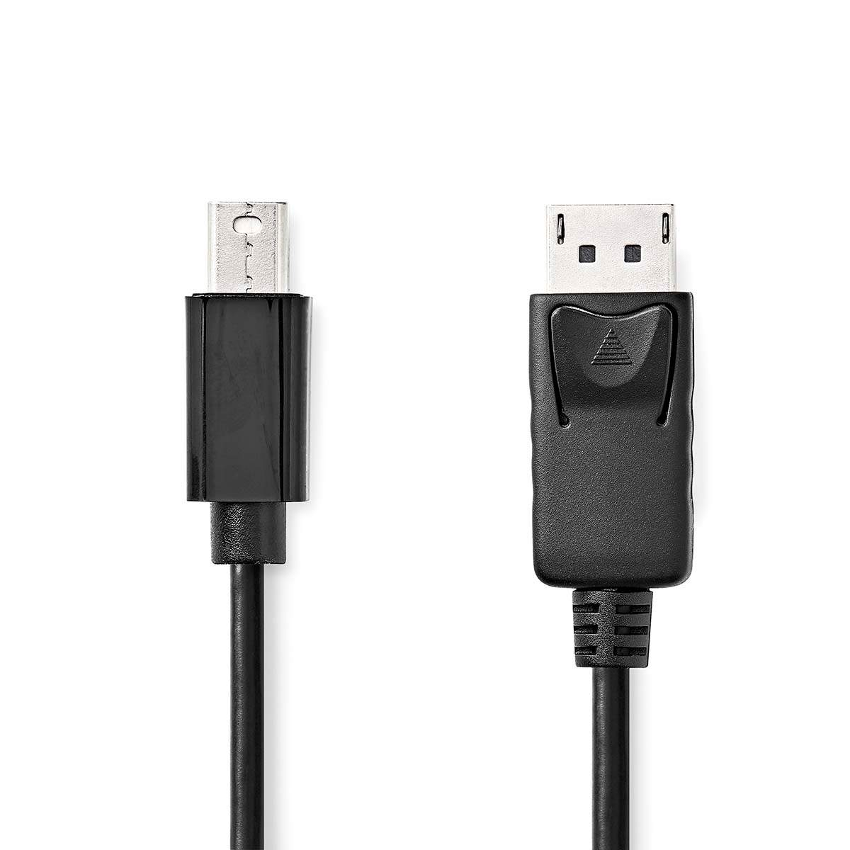 Mini DisplayPort kabel | DisplayPort 1.2 | Mini DisplayPort han | DisplayPort Han | 21.6 Gbps | Nikkelplateret | 1.00 m | Runde