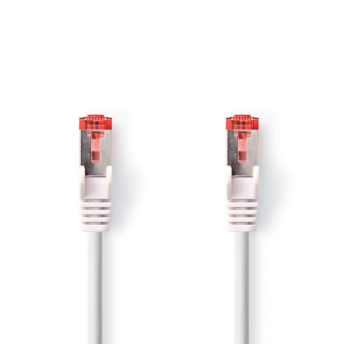 CAT6a nätverkskabel S/FTP RJ45 hane RJ45 hane 1.50 m Rund LSZH Vit Låda | Hem & Hobby | Pryloteket