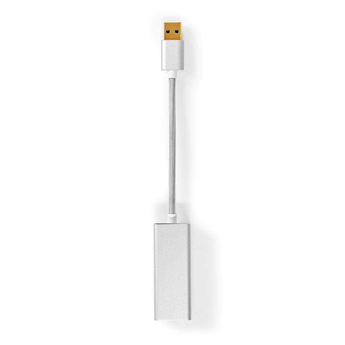 USB-nätverkskort USB 3.2 Gen 1 1 Gbps USB-A Hane RJ45 Hona 0.20 m Rund Guldplaterad Bar koppar Silver Karton | Elektronik - Kablar & Adaptrar - Kablar | Pryloteket