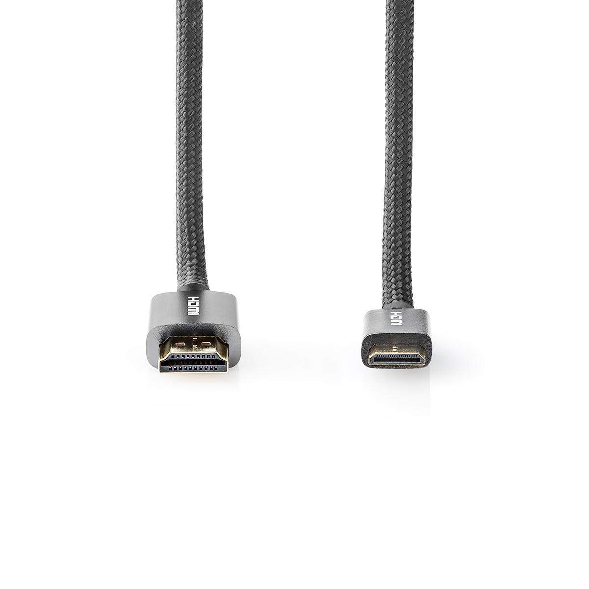 Alternativ bild 1 för Nedis HDMI cable with Ethernet - 2 m
